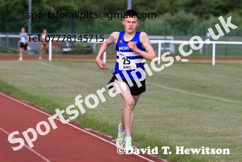 The 1500 metres, 2022 BMC Chester le Street. Photo: David T. Hewitson/Sports for All Pics